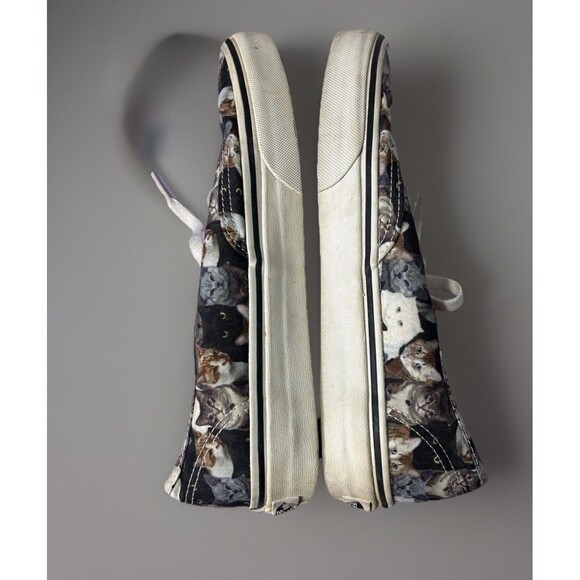 Vans X ASPCA Cat Sneakers Mens 6.5 Womens 8 Lace Up Kitty Rare Special Edition - Picture 3 of 8